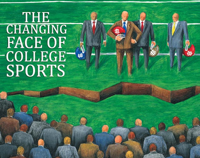 The more things change, the more they stay the same. From autonomy to conference realignment to a college football playoff, this article from 1994 touches on many of the issues still impacting college athletics.