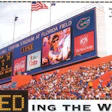 Even for fans situated at far-off angles, images are clearly visible on the video display at the University of Florida (Original Image from Sept. 2000 Issue of Athletic Business)