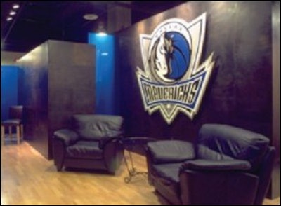 Dallas Mavericks Locker Room