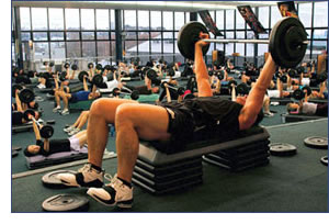Photo of weight lifting class