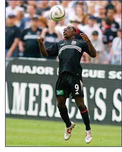 Photo of MLS star Freddy Adu