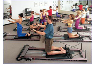Pilates class