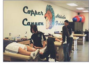 Sports medicine program at the Copper Canyon Youth Development Program