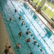 Photo of the saltwater pool at Washtenaw Community College