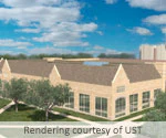 Rendering of the University of St. Thomas Anderson Athletic and Recreation Complex