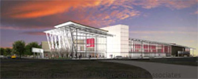 Rendering of The Pit at UNM