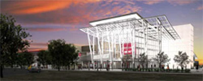 Rendering of The Pit at UNM