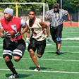 Photo of a flag football game