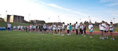 Participants of The Shocker Fitness Group range in age from middle school kids to 70-year-olds