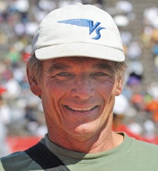 Photo of Jan Johnson, former world-class vaulter