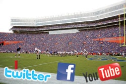 WHAT ARE WE DOING? Fan backlash against the SEC's initial ban on the use of Twitter and other social media during games caused the conference to reconsider its policy.