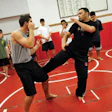 TAKE THAT Around two dozen students participate in Winchester High's MMA club.