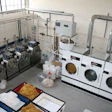 Photo of a facility laundry room