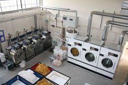 Photo of a facility laundry room