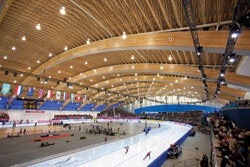 ONE-TRACK MIND-SET Through next month, at least, Richmond Oval will serve only as the world's premier speed skating venue.