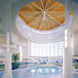 SPA TREATMENT Natural lighting and soft colors in the pool area of the Advocate Good Shepherd Hospital Health & Fitness Center in Barrington, Ill., create a holistic environment.