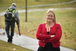 FIELDS OF STUDY University of California-Irvine researcher Amy Townsend-Small led research measuring environmental impacts of urban turfgrass.