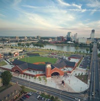 Photo of Dickey-Stephens Ballpark in North Little Rock, Arkansas