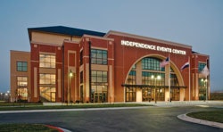 Photo of the Independence (Mo.) Events Center (Photo Courtesy of Sink Combs Dethlefs)