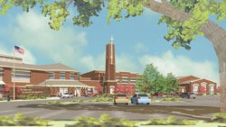 Rendering of the Salvation Army Ray & Joan Kroc Corps Community Center of Augusta (Rendering courtesy of Barker Rinker Seacat Architecture)