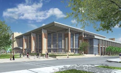 Rendering of the Special Events Center at the University of Texas at Arlington