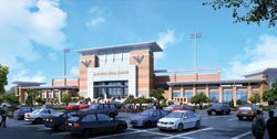 Allen High School Football Stadium (Rendering courtesy of PBK)