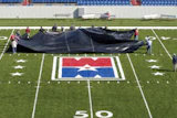 TOURS OF DUTY The original FieldTurf installation at War Memorial Stadium has been removed, replaced and recycled.