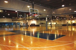 Photo of a basketball court at Capital Sports Complex