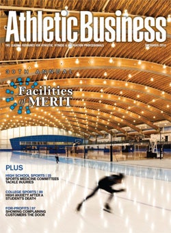 December 2010 Athletic Business - 30th Annual Facilities of Merit