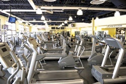 Photo of fitness center equipment