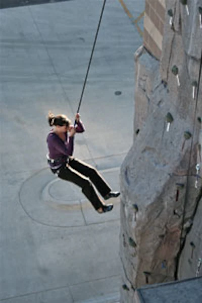SO TRU Trublueâ¢, which utilizes a magnetic eddy current braking system, is unique in the climbing industry.