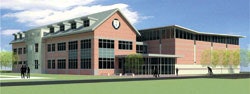 Hood College Athletic Center (Rendering courtesy of Hood College)