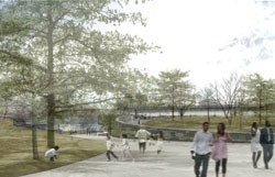 Lakeside at Prospect Park (Image courtesy of Prospect Park Alliance and Tod Williams Billie Tsien Architects)