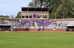 A new softball stadium is among the facilities the East Carolina University Athletic Department has managed to fund despite the down economy. (Photo courtesy of East Carolina University Athletics)