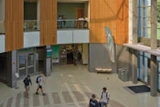 Photo of skylights at the WELL on the campus of California State University, Sacramento