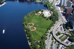 Photo of well-maintained athletic fields