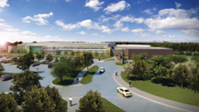North Richland Hills, Texas Multipurpose Community Center (Rendering courtesy of Brinkley Sargent Architects)