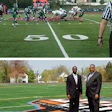 Under district superintendent James Williams (right) and executive director of athletics Aubrey Lloyd, nine Buffalo high schools joined New York's powerhouse Section VI Football Federation last fall. (Photos courtesy of Buffalo Public Schools)