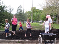 The Topeka Parks and Recreation Department is one of 20 agencies over the past two years that have benefited from NRPA Grow Your Park grants. (Photo courtesy of Grow Your Park)