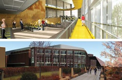 University Recreation Center at the University of Minnesota (Renderings courtesy of Cannon Design)