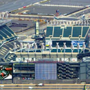 Dozens of helical turbines atop Lincoln Financial Field will soon help the Philadelphia Eagles score energy on the cheap. (Rendering courtesy of the Philadelphia Eagles)