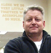 Photo of Dave Ellis, president of the Collegiate and Professional Sports dietitians Association