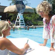 Consider offering swim lesson registration on the same day the prior session ends. (Photo courtesy of Bloomingdale Park District)