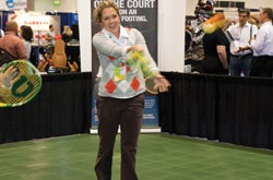 Baggo on the Trade Show Floor