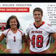 The Athletes Committed organization at Sun Prairie (Wis.) High School encourages students to make wise choices regarding drugs and alcohol. (Image courtesy of Sun Prairie High School)