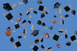 The NCAA received headline kudos coast to coast in October, but the student-athlete graduation news isn't all good, says one researcher. (Image Â© Morgan Lane Studios/istockphoto.com)