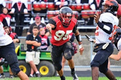 The opportunity to face opponents such as Princeton drew Mansfield University to sprint football. (Photo courtesy of Mansfield University)