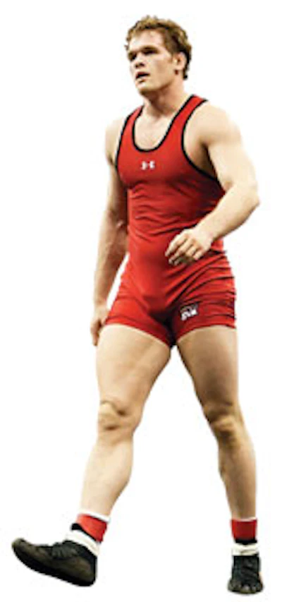 Photo of Hudson Taylor, former All-American wrestler, and founder of the nonprofit organization Athlete Ally