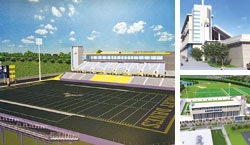 The future University at Albany Athletic and Recreation Complex (Renderings Courtesy of University at Albany)