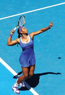Serena Williams, 2011 Australian Open (Photo Â© Imago/ZUMAPRESS.com)